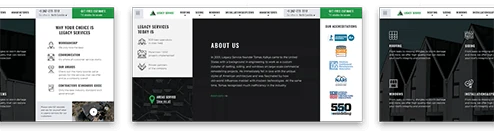 body of a main page