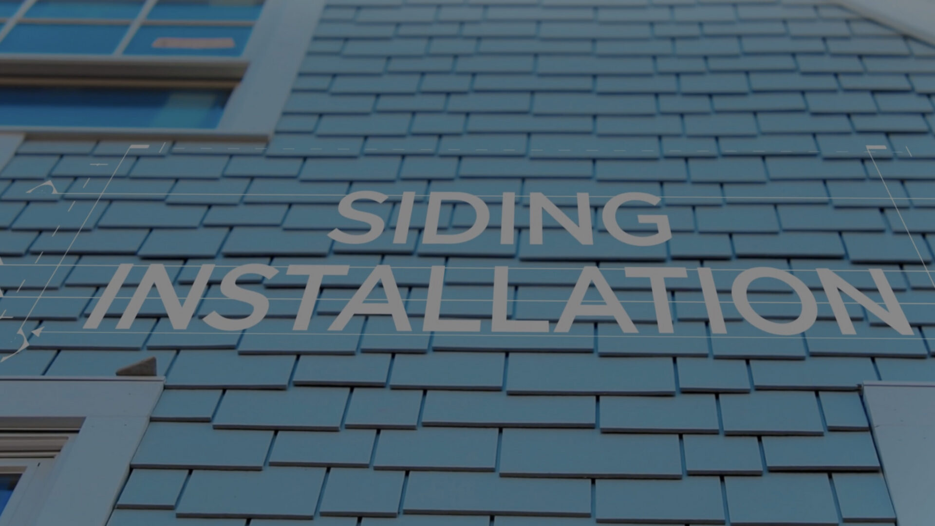 promo video for siding services portfolio