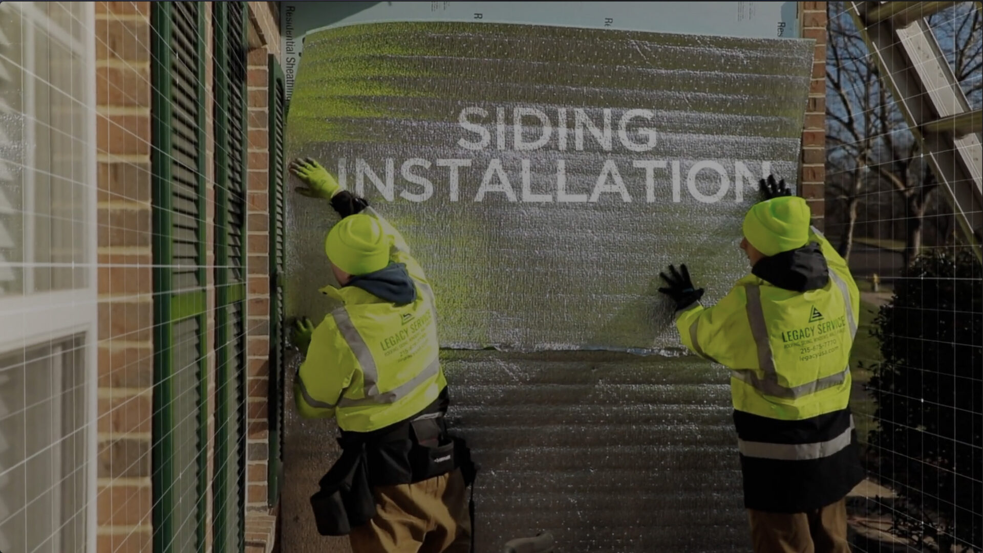 siding installation promo video