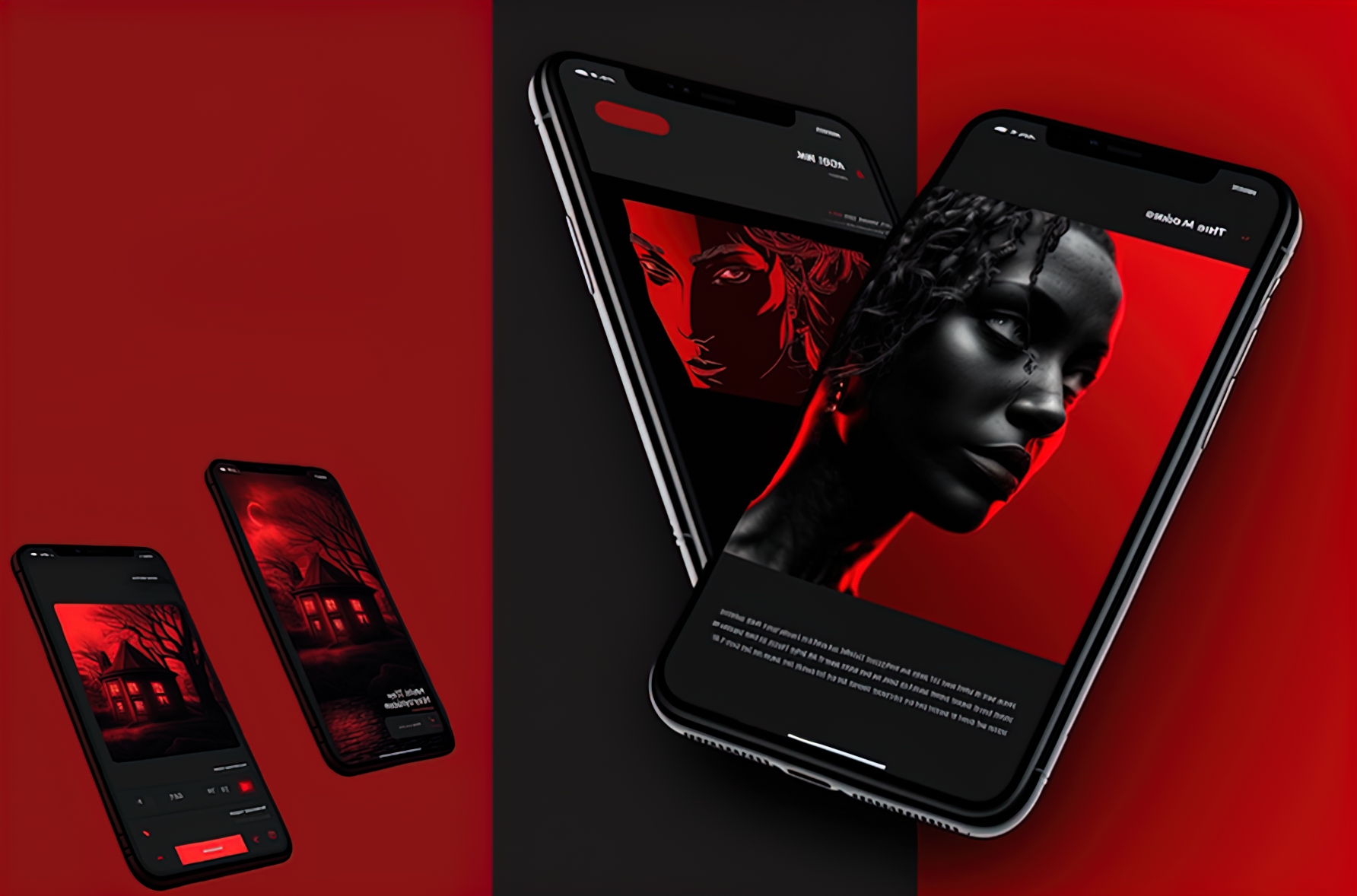 dark mode web design
